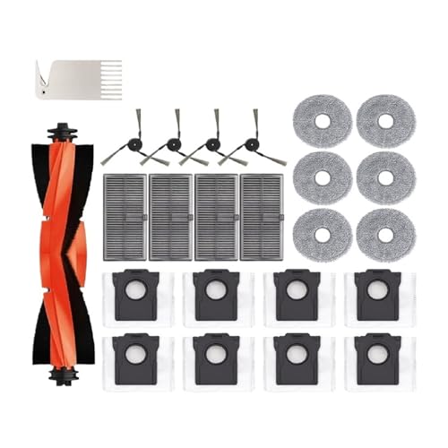 WKFBIFLY Kompatibel mit X40 Ultra/L40 Ultra/MOVA P50 Pro Ultra Mopptuch-Staubbeutel-Ersatzteilen for Roboterstaubsauger von WKFBIFLY
