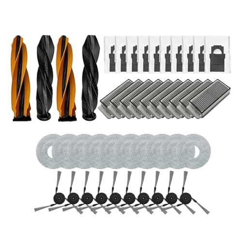 WKFBIFLY Kompatibel mit X50 Ultra Roboterstaubsauger Ersatzteile Hauptseitenbürste Hepa-Filter Mopp Staubbeutel Zubehör Verbrauchsmaterial WKFBIFLY Kompatibel mit X50 Ultra Roboterstaubsauger Ersatzteile Hauptseitenbürste Hepa-Filter Mopp Staubbeutel Zubehör Verbrauchsmaterial von WKFBIFLY