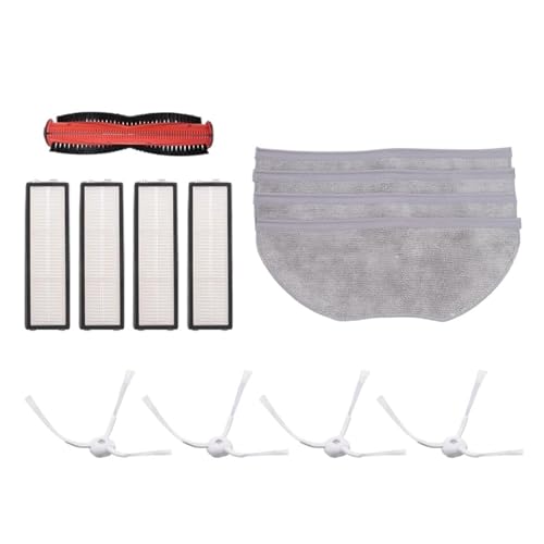 WKFBIFLY Kompatibel mit Xiaomi S10T Roboter-Staubsauger STFCRO1SZ Ersatzteile Seitenbürste Hepa-Filter Mopp Ersatz WKFBIFLY Kompatibel mit Xiaomi S10T Roboter-Staubsauger STFCRO1SZ Ersatzteile Seitenbürste Hepa-Filter Mopp Ersatz von WKFBIFLY