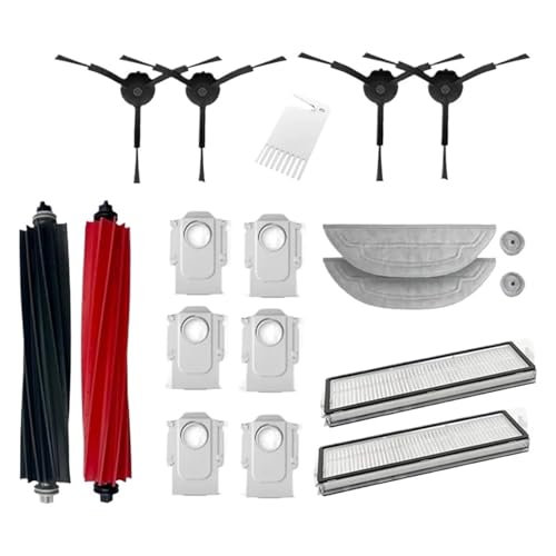 WKFBIFLY Zubehör Teile Ersatz Kit Kompatibel Mit S8 Maxv Ultra/S8 Max Staubsauger Roller Pinsel HEPA Filter Mopp Tuch WKFBIFLY Zubehör Teile Ersatz Kit Kompatibel Mit S8 Maxv Ultra/S8 Max Staubsauger Roller Pinsel HEPA Filter Mopp Tuch von WKFBIFLY