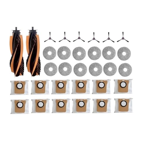 WKFBIFLY Zubehörset kompatibel mit Staubsauger JONR P20 PRO/T5 Pro, inkl. Rollen-Seitenbürste, Wischpad, Staubbeutel WKFBIFLY Zubehörset kompatibel mit Staubsauger JONR P20 PRO/T5 Pro, inkl. Rollen-Seitenbürste, Wischpad, Staubbeutel von WKFBIFLY