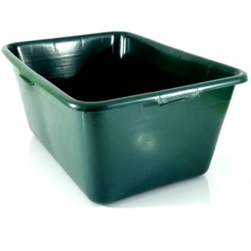 WKH-GMBH Wildwanne Kunststoffwanne Futterwanne Wasserbehälter 40L, 65 oder 90 Liter Lebensmittelecht (90L) von WKH-GMBH