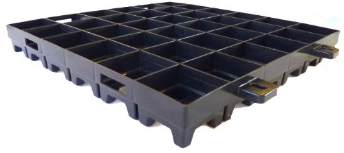1 qm (4 Platten) Medium Paddockplatten - Rasengitter - Reitplatzgitter - Rasenwabe - Kies.- und Splittbefestigung von WKH-GMBH