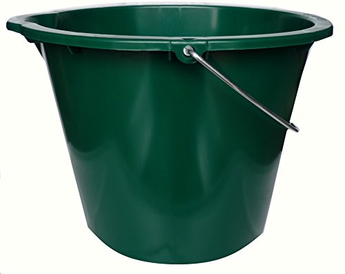 5 Stück 12 L Stalleimer Putzeimer Wassereimer Futtereimer mit Skala -sehr stabil 5 Stück 12 L Stalleimer Putzeimer Wassereimer Futtereimer mit Skala -sehr stabil von WKH-GMBH