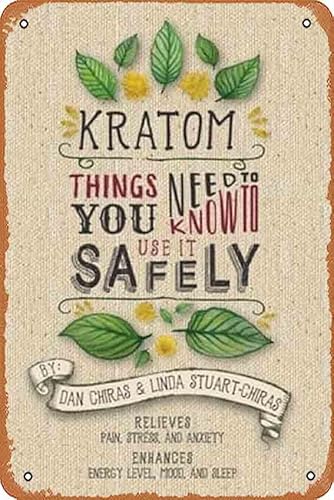 WKHGUBHXIO Wanddekoration Metallschild – Kratom: Things You Need to Know to Use it Safely, lustiges Logo, Vintage-Metallblech-Logo, Heimbüro-Dekoration, 20,3 x 30,5 cm, Retro WKHGUBHXIO Wanddekoration Metallschild – Kratom: Things You Need to Know to Use it Safely, lustiges Logo, Vintage-Metallblech-Logo, Heimbüro-Dekoration, 20,3 x 30,5 cm, Retro von WKHGUBHXIO