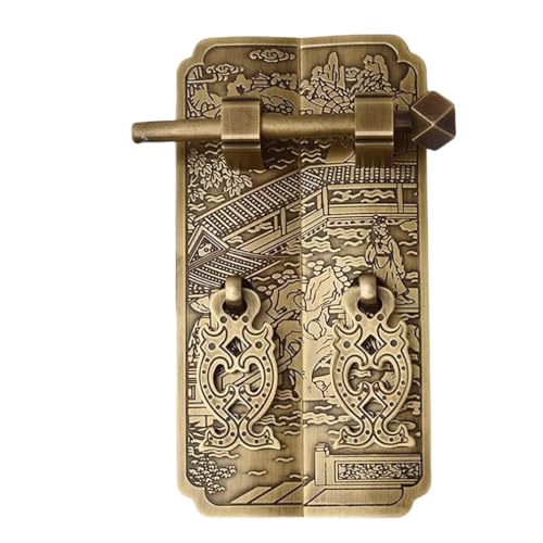 WKHPHMBEQ Antike Messing-Griffe – 2er-Set für Schubladen & Schränke (Küche, Kommode, 12-20 cm)(Bronze color :18 * 7cm) von WKHPHMBEQ