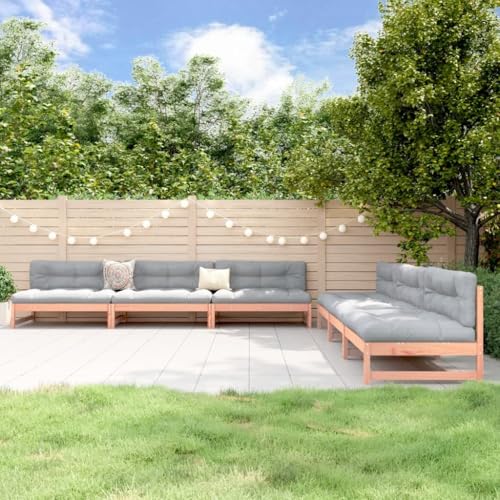WKIEQACO 6-teiliges Garten-Lounge-Set Massivholz DouglasOutdoor Sets WKIEQACO 6-teiliges Garten-Lounge-Set Massivholz DouglasOutdoor Sets von WKIEQACO