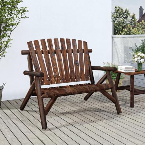 WKIEQACO Gartenbank 2-Sitzer Fichte massiv 119 x 85 x 98 cm WKIEQACO Gartenbank 2-Sitzer Fichte massiv 119 x 85 x 98 cm von WKIEQACO