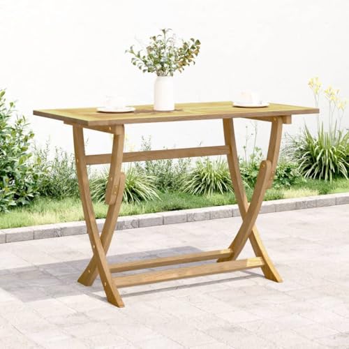 WKIEQACO Klapptisch Gartentisch 110x55x75cm Massivholz Akazie Outdoor Tische WKIEQACO Klapptisch Gartentisch 110x55x75cm Massivholz Akazie Outdoor Tische von WKIEQACO