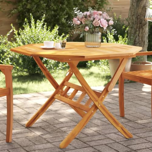 WKIEQACO Klapptisch Gartentisch Ø110x75cm Massivholz Akazie Outdoor Outdoor Tische WKIEQACO Klapptisch Gartentisch Ø110x75cm Massivholz Akazie Outdoor Outdoor Tische von WKIEQACO
