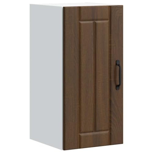 WKIEQACO Küchenschrank Lucca Braun Eiche Holzschrank & Aufbewahrung Küchenschränke WKIEQACO Küchenschrank Lucca Braun Eiche Holzschrank & Aufbewahrung Küchenschränke von WKIEQACO