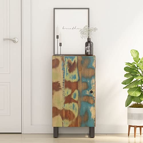WKIEQACO Schränke & Aufbewahrung, Buffets & Sideboards, Sideboard mit Tür, 40 x 31 x 75 cm, Massivholz, recycelt WKIEQACO Schränke & Aufbewahrung, Buffets & Sideboards, Sideboard mit Tür, 40 x 31 x 75 cm, Massivholz, recycelt von WKIEQACO