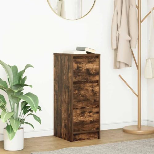 WKIEQACO Sideboard Räuchereiche 29,5 x 34 x 76 cm Holzschrank & Aufbewahrungsbuffets & Sideboards WKIEQACO Sideboard Räuchereiche 29,5 x 34 x 76 cm Holzschrank & Aufbewahrungsbuffets & Sideboards von WKIEQACO