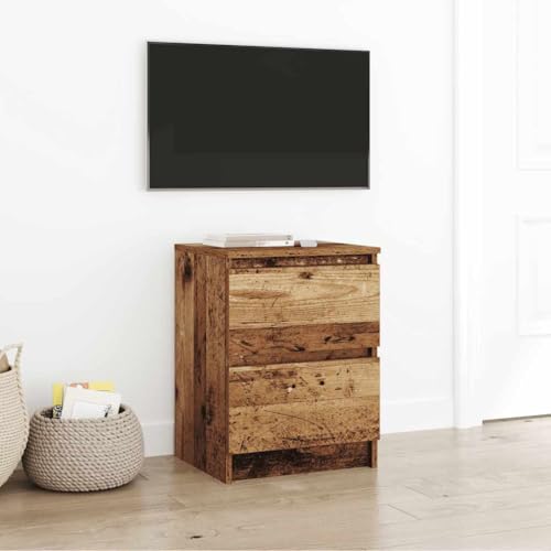 WKIEQACO TV-Schrank, Altes Holz, 40 x 35 x 54 cm, Holzwerkstoff, Entertainment-Center & TV-Ständer WKIEQACO TV-Schrank, Altes Holz, 40 x 35 x 54 cm, Holzwerkstoff, Entertainment-Center & TV-Ständer von WKIEQACO