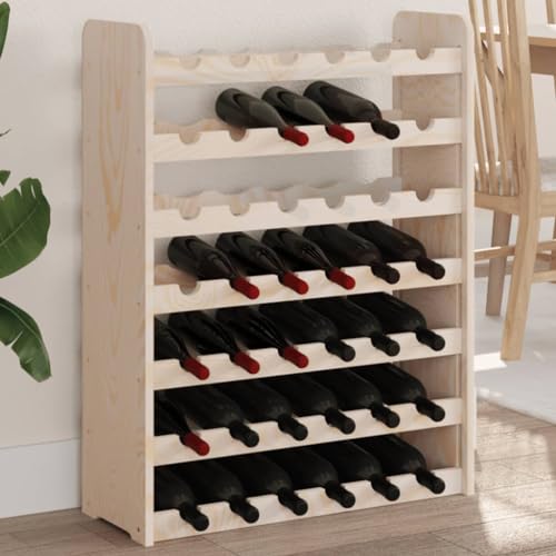 WKIEQACO Weinregal 67,5 x 25 x 87 cm Massivholz Kiefer Schränke & Lagerung Weinregale WKIEQACO Weinregal 67,5 x 25 x 87 cm Massivholz Kiefer Schränke & Lagerung Weinregale von WKIEQACO