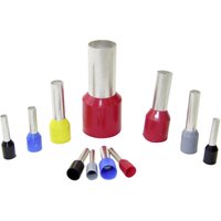 WKK - Ce 007508W-C Aderendhülse 0.75 mm² Teilisoliert Weiß 100 St. von WKK