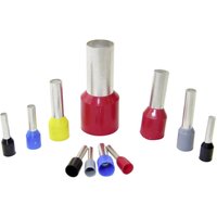 Ce 015008W-C Aderendhülse 1.5 mm² Teilisoliert Rot 100 St. - WKK von WKK
