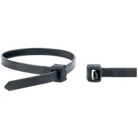 WKK Kabelbinder wiederverschließbar 200mm Set - schwarze Kabel Binder Stärke 4,8mm aus robustem Polyamid 6.6 - 100 Stück WKK Kabelbinder wiederverschließbar 200mm Set - schwarze Kabel Binder Stärke 4,8mm aus robustem Polyamid 6.6 - 100 Stück von WKK