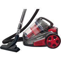 WKM Bodenstaubsauger PSC-2300W.17 anthrazit rot Kunststoff Metall B/H/T: ca. 41x34x27 cm von WKM