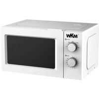 WKM Mikrowelle MW-700.3 weiß Kunststoff B/H/L: ca. 29x49x36 cm von WKM