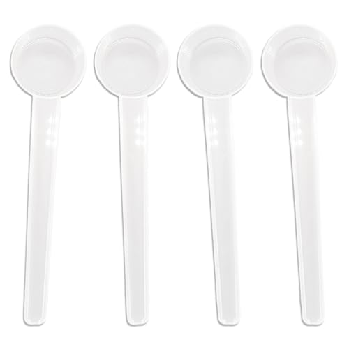 WKRTDY 4er Set Dosierlöffel, transparente Messlöffel mit Skala für präzises Abmessen von 5g, 2g, 3g & 4g,Ideal für Kochen, Backen & Waschpulver WKRTDY 4er Set Dosierlöffel, transparente Messlöffel mit Skala für präzises Abmessen von 5g, 2g, 3g & 4g,Ideal für Kochen, Backen & Waschpulver von WKRTDY