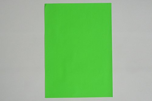 WKS Leuchtpapier NEON grün DIN A3, 90g/qm 200 Bogen tagesleuchtfarben einseitig von WKS