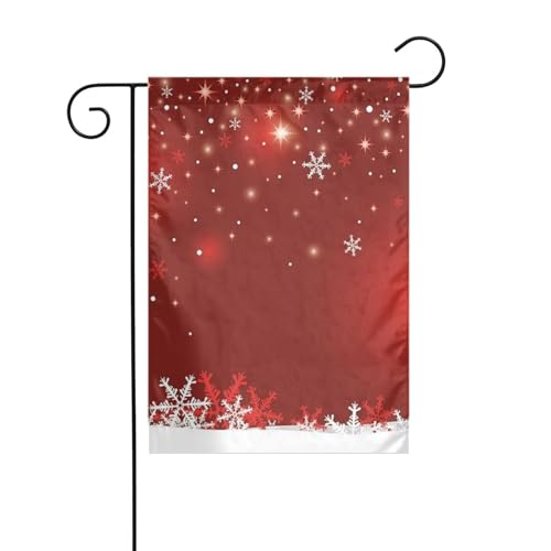 WKSGDSG Doppelseitige Gartenflagge für den Außenbereich, 45 x 30 cm, Weihnachten, Allwetter-Dekoration, Hofbanner für Terrasse, Rasen, Dekoration, Bauernhaus, lichtbeständig, Ferienhausflagge für WKSGDSG Doppelseitige Gartenflagge für den Außenbereich, 45 x 30 cm, Weihnachten, Allwetter-Dekoration, Hofbanner für Terrasse, Rasen, Dekoration, Bauernhaus, lichtbeständig, Ferienhausflagge für von WKSGDSG