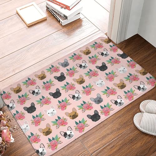 WKSGDSG Rutschfeste Flanell-Fußmatte, 60 x 40 cm, super saugfähiger Eingangsteppich, Hunde-Fußmatten, rutschfest, dick, Willkommensmatte für Vorder- und Hintertür, Garage, Terrasse und Innenbereich WKSGDSG Rutschfeste Flanell-Fußmatte, 60 x 40 cm, super saugfähiger Eingangsteppich, Hunde-Fußmatten, rutschfest, dick, Willkommensmatte für Vorder- und Hintertür, Garage, Terrasse und Innenbereich von WKSGDSG
