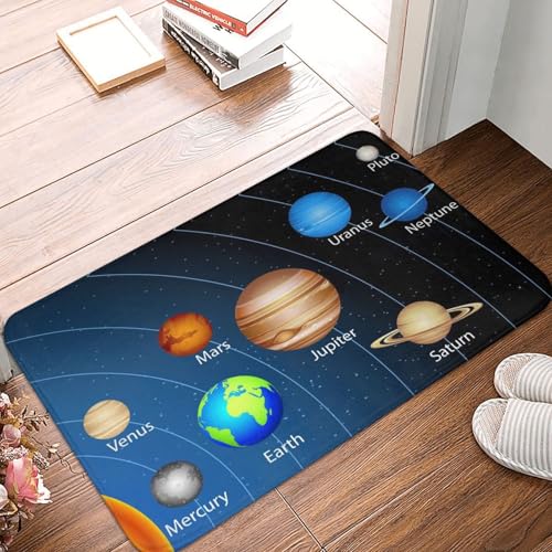 WKSGDSG Rutschfeste Flanell-Fußmatte, 60 x 40 cm, super saugfähiger Eingangsteppich, Weltraum-Galaxie-Fußmatten, rutschfeste, dicke Willkommensmatte für Vorder- und Hintertür, Garage, Terrasse und WKSGDSG Rutschfeste Flanell-Fußmatte, 60 x 40 cm, super saugfähiger Eingangsteppich, Weltraum-Galaxie-Fußmatten, rutschfeste, dicke Willkommensmatte für Vorder- und Hintertür, Garage, Terrasse und von WKSGDSG