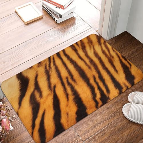 WKSGDSG Rutschfeste Flanell-Fußmatte, 60 x 40 cm, super saugfähiger Eingangsteppich, gestreift, rutschfest, dick, Willkommensmatte für Vorder- und Hintertür, Garage, Terrasse und Innenbereich WKSGDSG Rutschfeste Flanell-Fußmatte, 60 x 40 cm, super saugfähiger Eingangsteppich, gestreift, rutschfest, dick, Willkommensmatte für Vorder- und Hintertür, Garage, Terrasse und Innenbereich von WKSGDSG