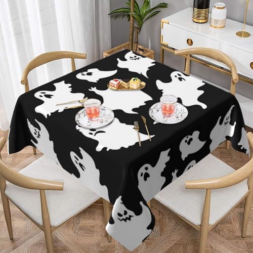 WKSGDSG Wasserdichte quadratische Tischdecke, 152 x 152 cm, auslaufsicher und knitterfrei, dekorative Tischdecke für Esstisch, Küche, Party, Halloween, Gothic-Tischdecken für Esszimmer WKSGDSG Wasserdichte quadratische Tischdecke, 152 x 152 cm, auslaufsicher und knitterfrei, dekorative Tischdecke für Esstisch, Küche, Party, Halloween, Gothic-Tischdecken für Esszimmer von WKSGDSG