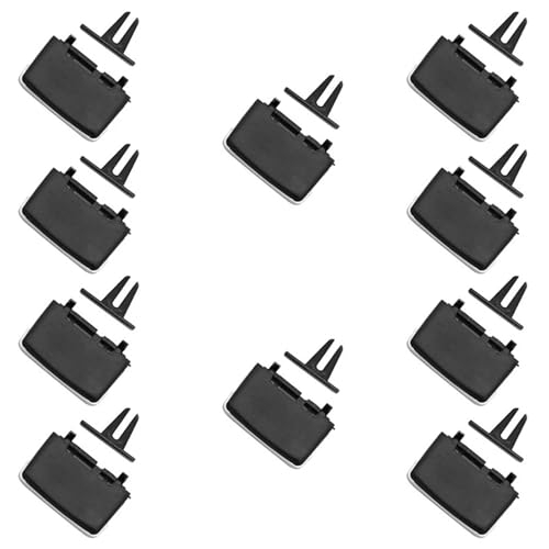 WKWPYCYUH 10X A/C Air Vent Outlet Tab Clip Reparatur Kit for Mercedes-Benz W204 C180 C200 C260 Clip für Autoklimaanlage von WKWPYCYUH