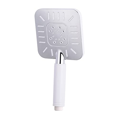 WKWPYCYUH 2 stücke Superwert Weiß Big Squrae 5 Jetting Funktionen Hohe Druck Rainfall Bad Tragbare Hand Duschkopf Duschkopf von WKWPYCYUH