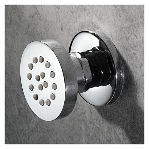 WKWPYCYUH 4 STÜCK Runde Duschkörper Jet Sparyer Massage Spa Regen Duschkopf Seitenwandmontage Duschkopf Sprayer, Duschkopf WKWPYCYUH 4 STÜCK Runde Duschkörper Jet Sparyer Massage Spa Regen Duschkopf Seitenwandmontage Duschkopf Sprayer, Duschkopf von WKWPYCYUH