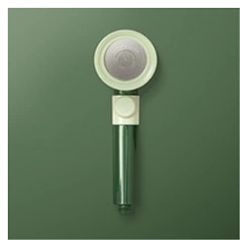 WKWPYCYUH ABS 4. Modi unter Druck stehende Bunte Duschkopf for Waschen Waffe for Reinigen Badezimmerprodukte Tap for Dusche Dusche Wasserhahn Duschkopf(Green with Buckle) von WKWPYCYUH