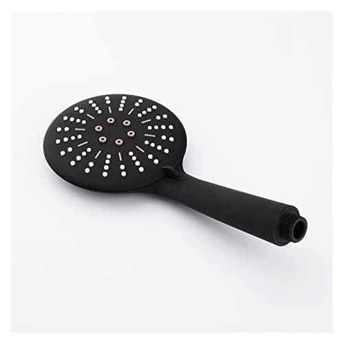 WKWPYCYUH Black 3-Funktion. Abs Handheld-Duschkopf-Hochdruck-Regen-Shower-Sprayer-Set-Wandhalterung Gleitstange for Haken und Halterung Duschkopf(Hand Shower only) von WKWPYCYUH