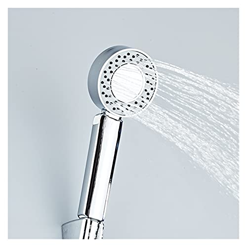 WKWPYCYUH Doppelseitige Dualfunktion Duschkopf Wassereinsparung Runde Abs Chrome Booster Bath Dusche Hochdruck Handheld Handbrause Duschkopf WKWPYCYUH Doppelseitige Dualfunktion Duschkopf Wassereinsparung Runde Abs Chrome Booster Bath Dusche Hochdruck Handheld Handbrause Duschkopf von WKWPYCYUH