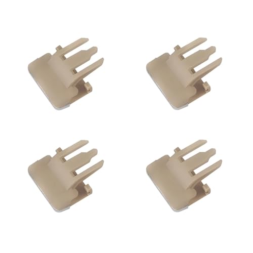 WKWPYCYUH Klimaanlage Blatt Clip for Toyota Corolla Auto Klimaanlage Vent Auto Center Dash A/C Vents Paddle for Alten Stil Sagitar Clip für Autoklimaanlage(Beige 4pcs) von WKWPYCYUH