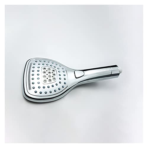 WKWPYCYUH Wasserfall-Hand-Duschkopf for 1,5 m Langer Schlauchbrause Abs Kunststoffhalter Set for Badezimmer Wandmontierte Handbrause Chrom Duschkopf(Whole Set) von WKWPYCYUH