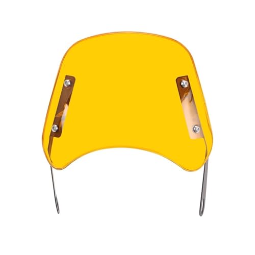 Für CB1000SF CB750F CB 1000SF CB750 F Motorrad Scheinwerfer Windschild Windschotter Bildschirm Windabweiser(Yellow B) von WKXTECZT