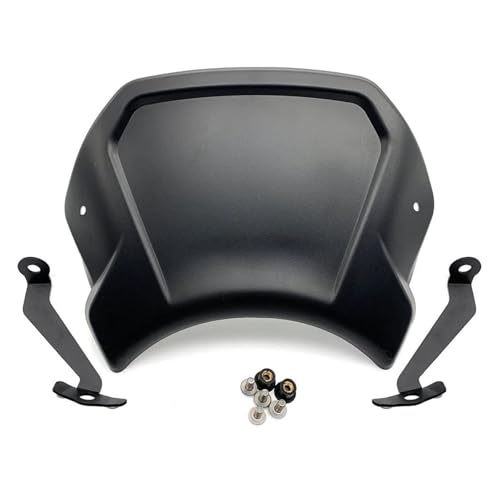 Für CB125R CB300R 2018-2022 CB650R 2019-2023 CB1000R 2018-2020 Motorrad Windschutzscheibe Deflektor Windabweiser(Black 650R) von WKXTECZT