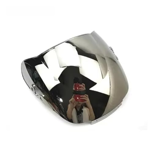 Für CBR600F CBR600F2 CBR 600 F 600F F2 1991-1994 Motorrad Windschild Windabweiser(Chrom) von WKXTECZT