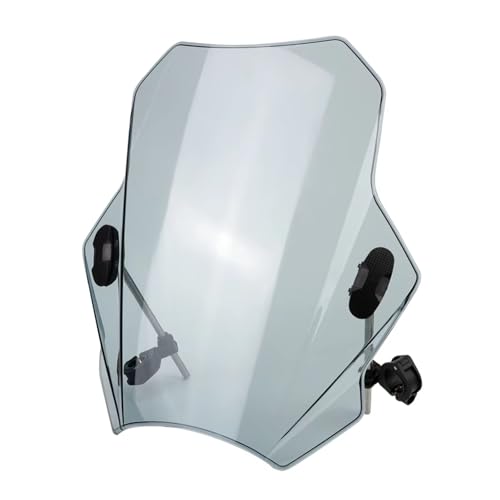 Für CBR600RR CB1000R Windschild Motorrad Windabweiser(GRAU) von WKXTECZT