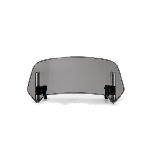 Für Ducati 888 849 851 749 898 1098 1198 Motorrad Windschild Verstellbarer Deflektor Windabweiser(360cm Grey) von WKXTECZT