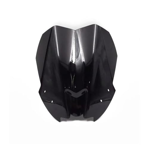 Für MT-09 2024 MT 09 Verlängerte Frontscheibe Motorrad Windabweiser(Schwarz) von WKXTECZT
