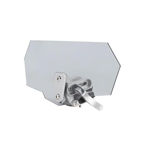 Für MT07 MT09 MT10 R1 R3 FZ6 XMAX XJ6 XJR1300 FZ 6 Motorrad Windschutzscheibenverlängerung Luftabweiser Windabweiser(GRAU) von WKXTECZT