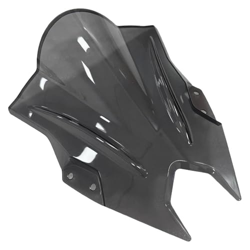 Für Ninja 500 SE 2024 2025 Für Ninja500 Motorrad Windschutzscheibe Windverkleidung Windabweiser(GRAU) von WKXTECZT