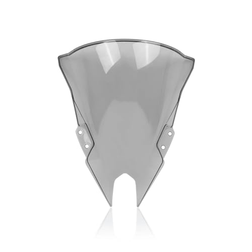 Für Ninja 500 SE Für Ninja500SE 2024-2025 Motorrad Windschutzscheibe Verkleidung Windschild Windabweiser(Dunkelgrau) von WKXTECZT