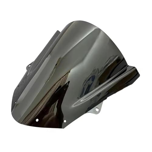 Für Ninja 636 ZX-6R ZX6R ZX636 2019-2023 Motorrad Windschutzscheibe Windschotte Windschotter Windabweiser(Schwarz) von WKXTECZT