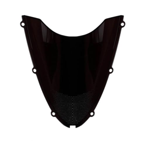 Für Ninja ZX6R 2005-2008 ZX636 2005-2006 ZX10R 2006-2007 Motorrad Windschutzscheibe Windabweiser(Schwarz) von WKXTECZT